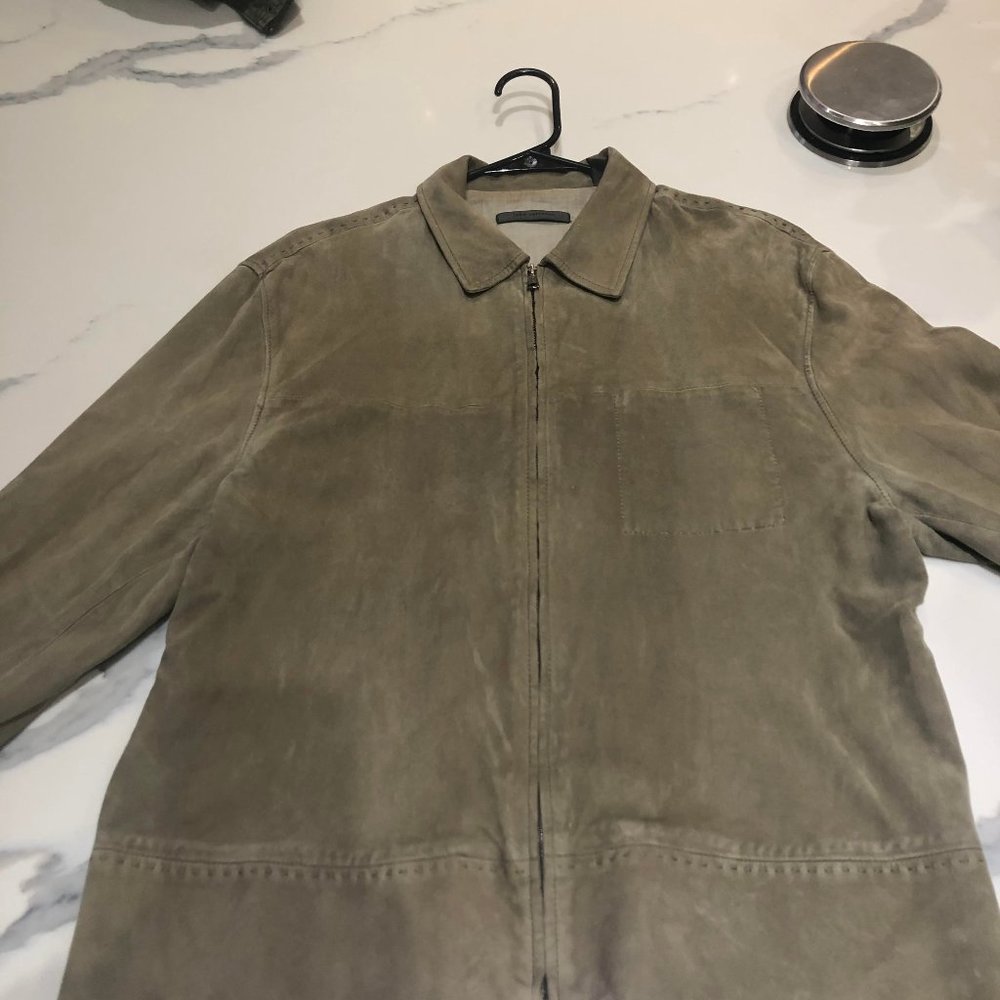 John Varvatos Suede Jacket - made in Italy